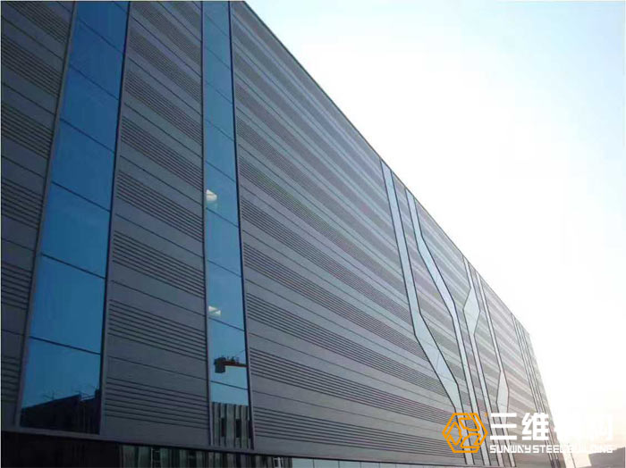 三維鋼結(jié)構(gòu)建筑圖